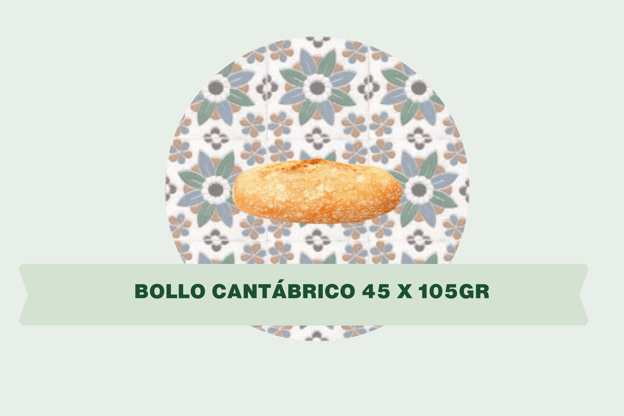 Bollo Cantábrico 45 x 105gr